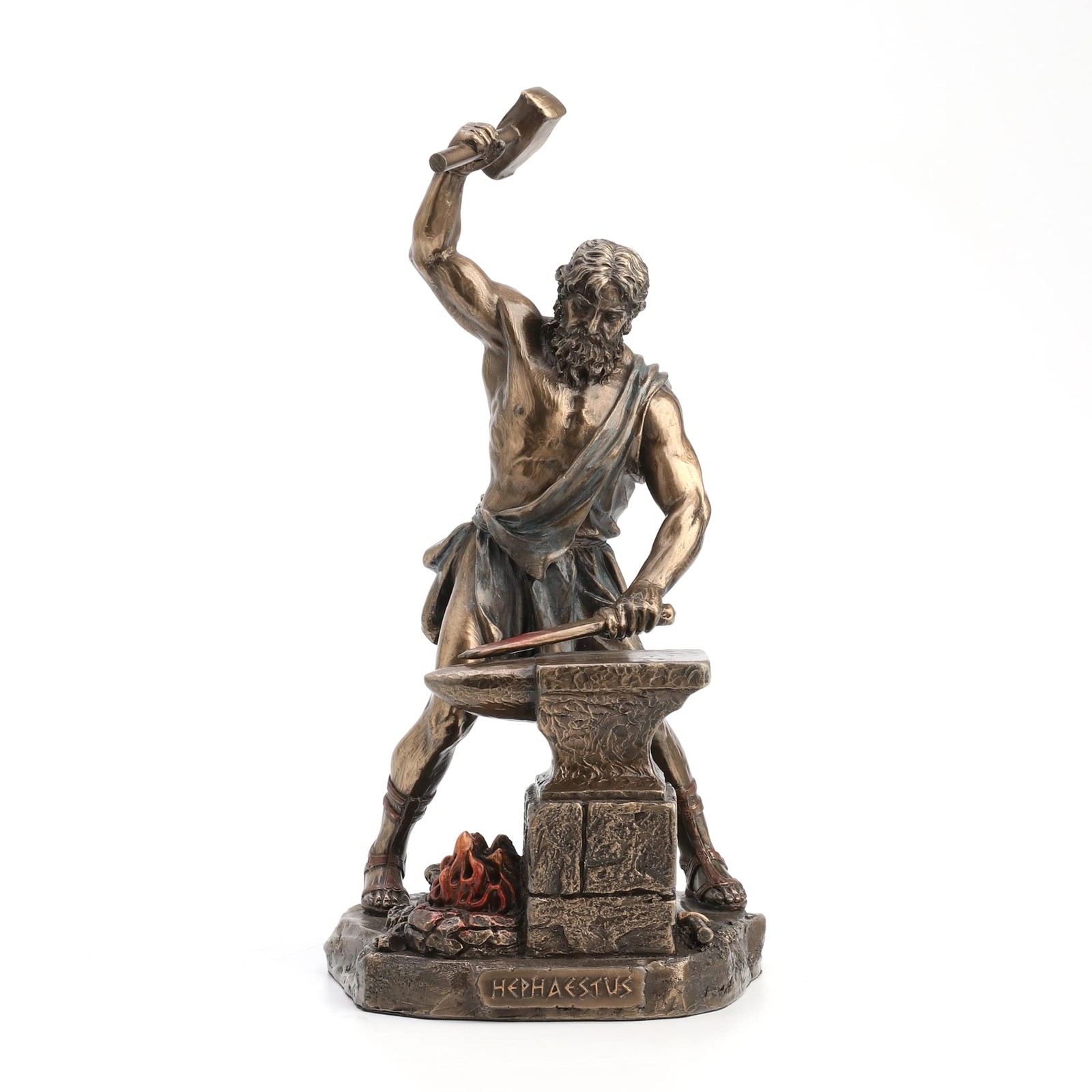Veronese Design Hephaestus Greek God of Fire and Forge Bronze Finished Statue Veronese Design Hephaestus Greek God of Fire and Forge Bronze Finished Statue
