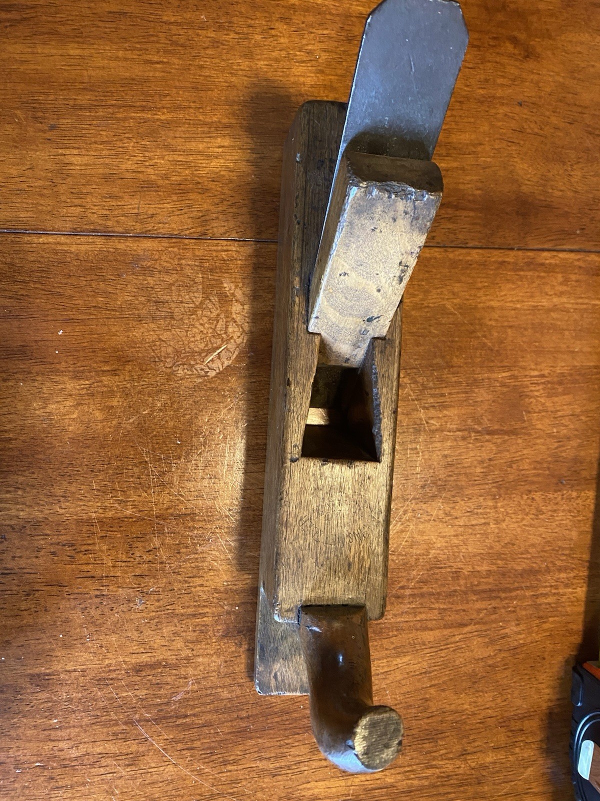 VINTAGE GERMAN EUROPEAN STYLE HORN SMOOTHING PLANE