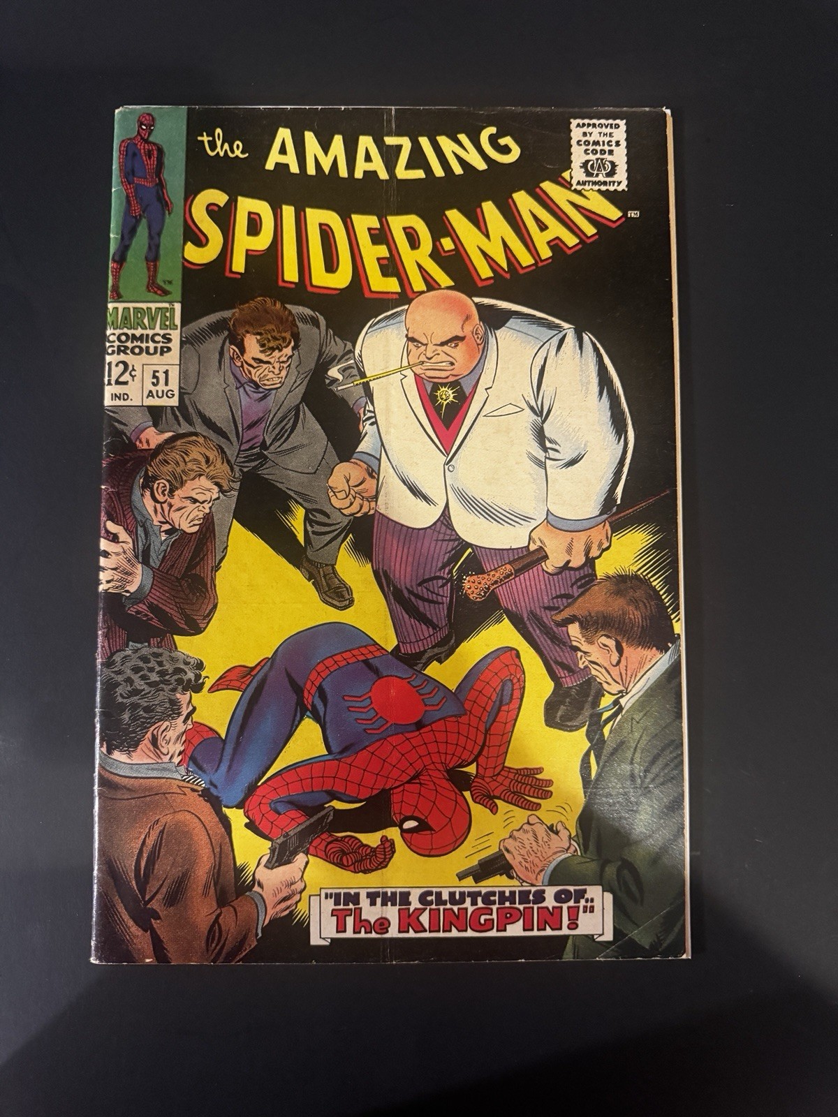 The Amazing Spider-Man #51 Stan Lee/John Romita Sr. (First Kingpin cover)