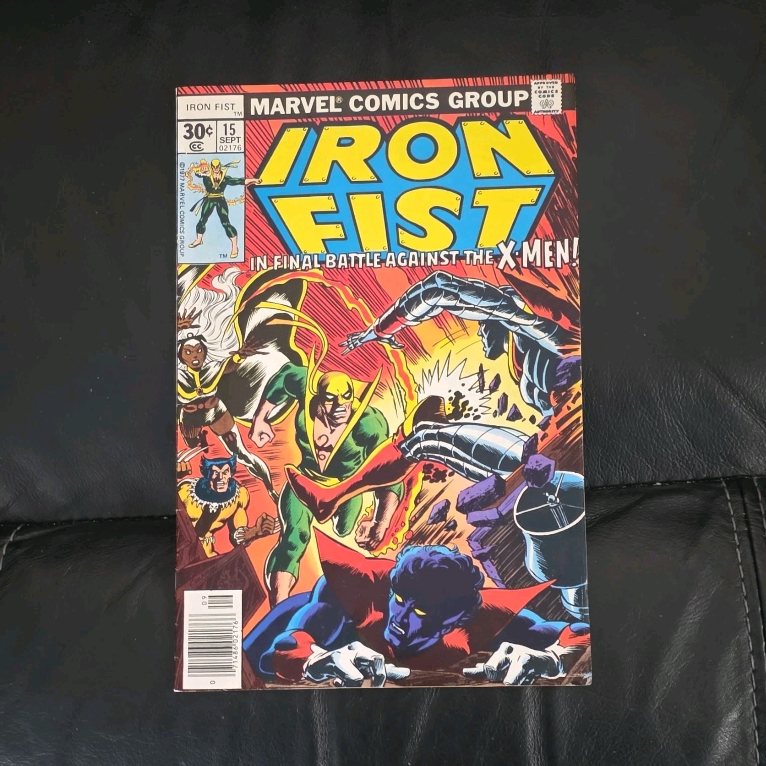 Marvel Comics Group Iron Fist #15 Bronze Age 1977 Claremont Byrne X-Men