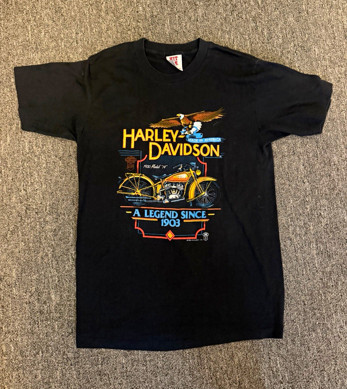 Harley Davidson A Legend Since 1903 Vintage T Shirt