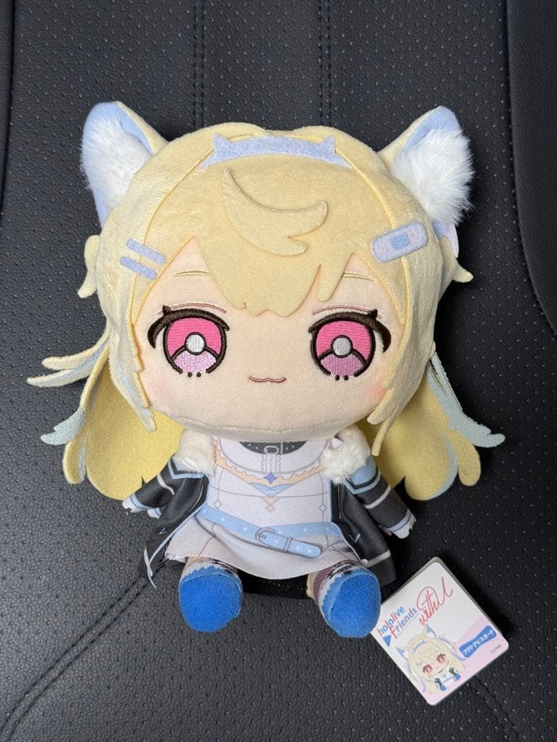 Hololive Friends with u Fuwawa Abyssgard Plush Doll Stuffed Toy Japan NEW F/S Hololive Friends with u Fuwawa Abyssgard Plush Doll Stuffed Toy Japan NEW F/S