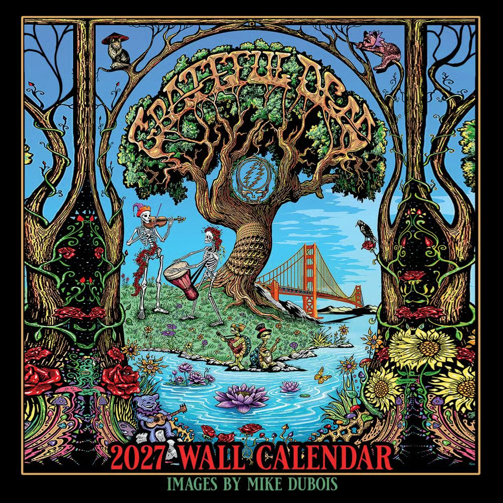 NMR Calendars,  Grateful Dead 2027 Wall Calendar