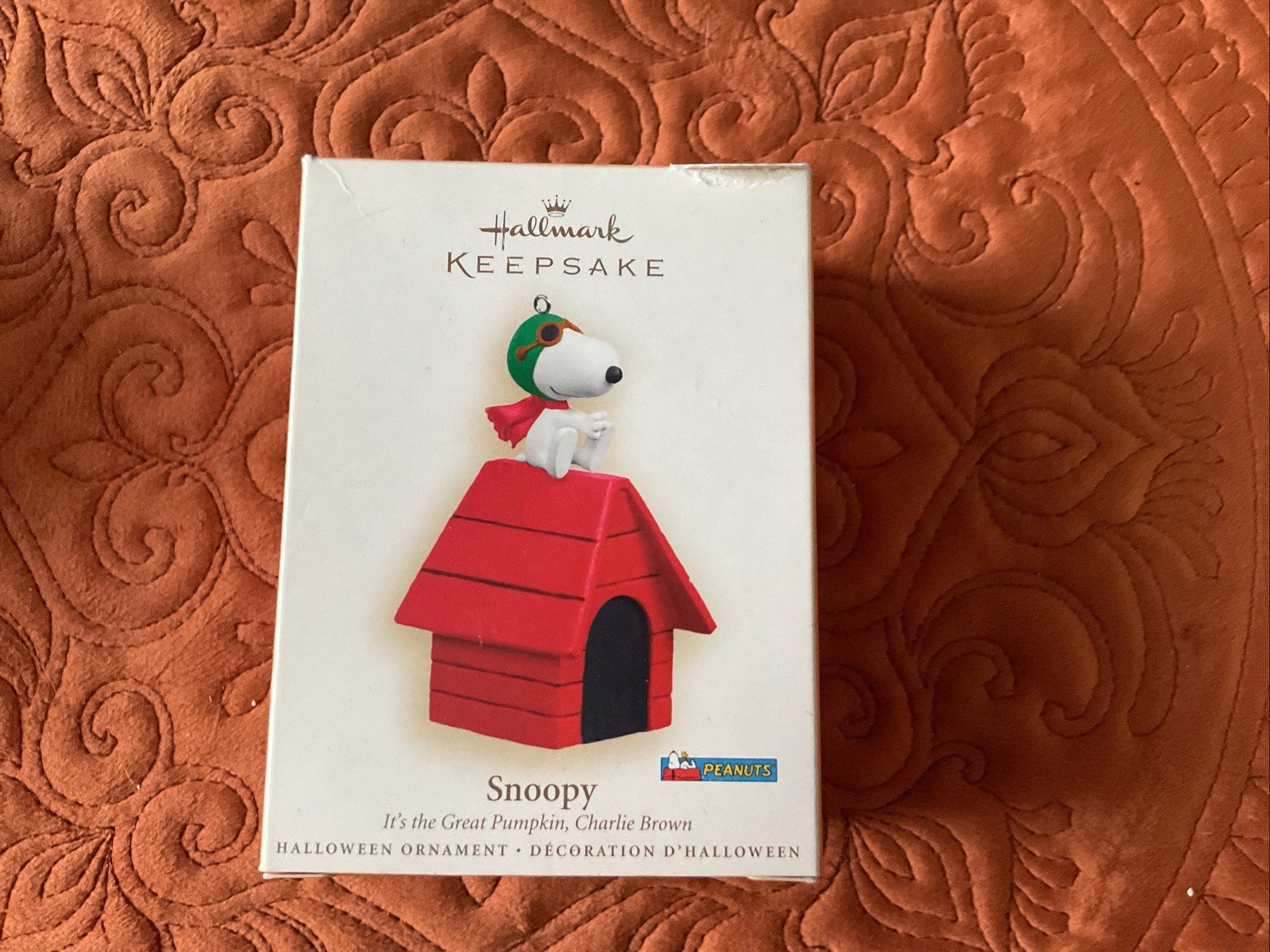 2006 Hallmark The Great Pumpkin Peanuts Snoopy Halloween Ornament NIB 2006 Hallmark The Great Pumpkin Peanuts Snoopy Halloween Ornament NIB
