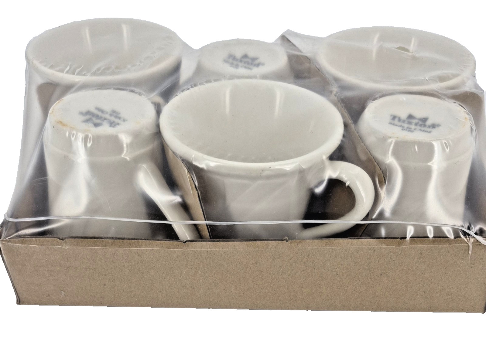 TUXTON Restaurant Diner Heavy Coffee Mug Set Of 6