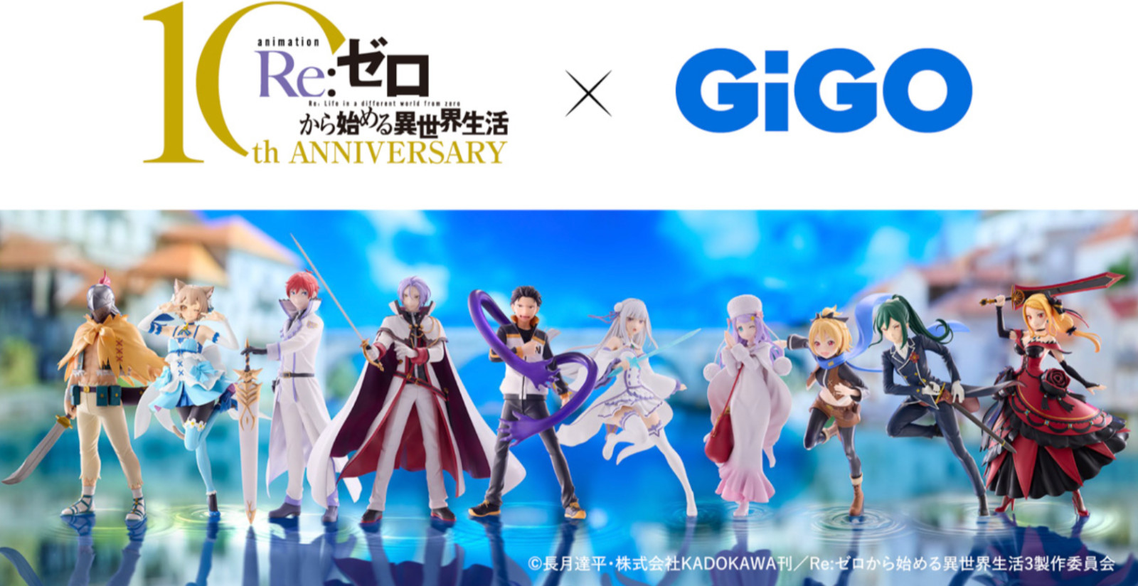 Re:Zero Royal Candidates Knights Figures 5 Camps Complete Set GiGO Limited Japan