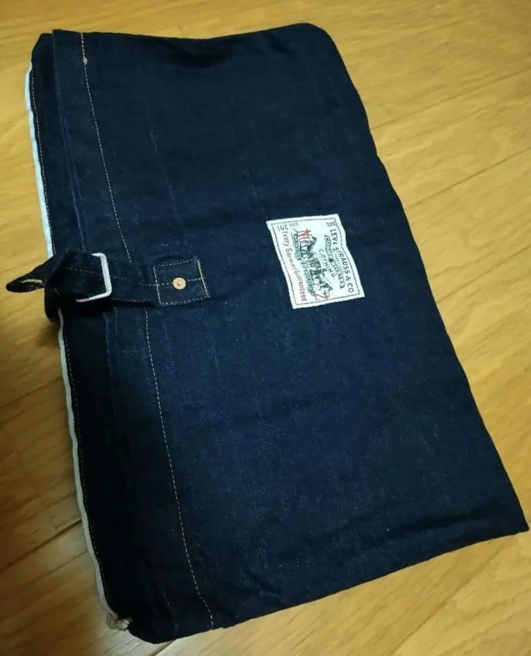 Levi\'s Novelty 90S 00S Denim Clutch Bag Rare US Denim Model Limited Edition Pre-