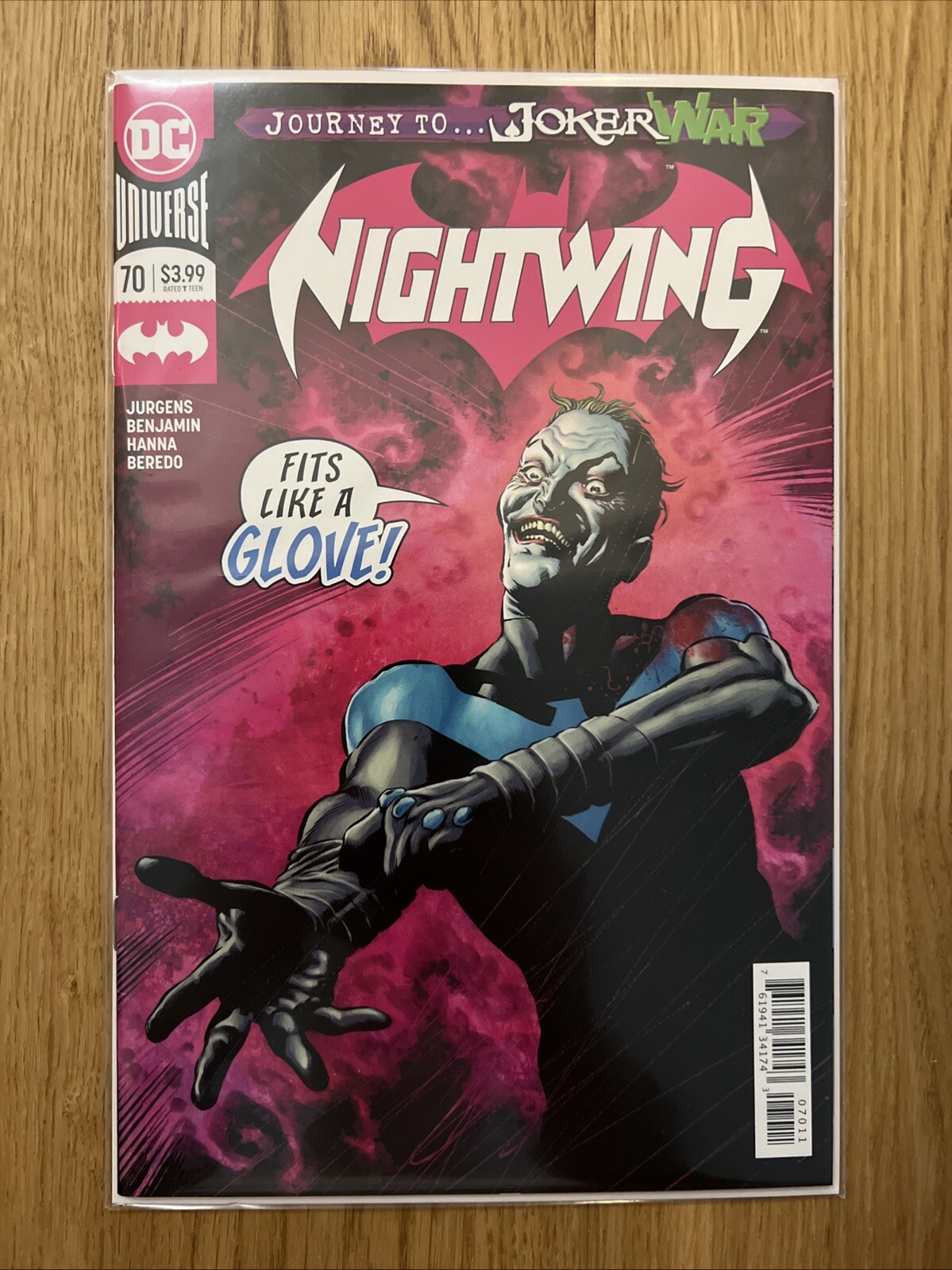 Nightwing #70 First issue tie-in to the Joker War 