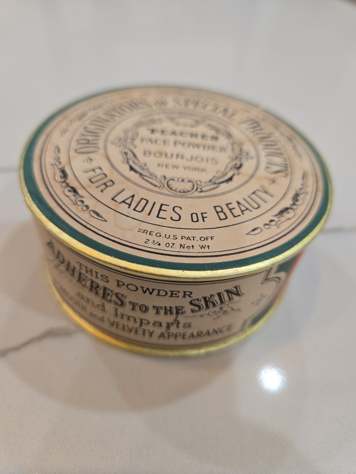 BOURJOIS Face Powder Vintage Antigue NEVER USED Java For Ladies Of Beauty 1920’s