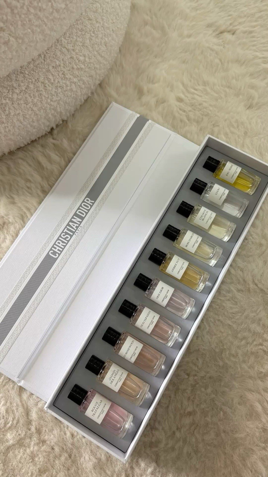 Christian Dior La Collection Privee Fragrance Mini Set Miniatures Collection