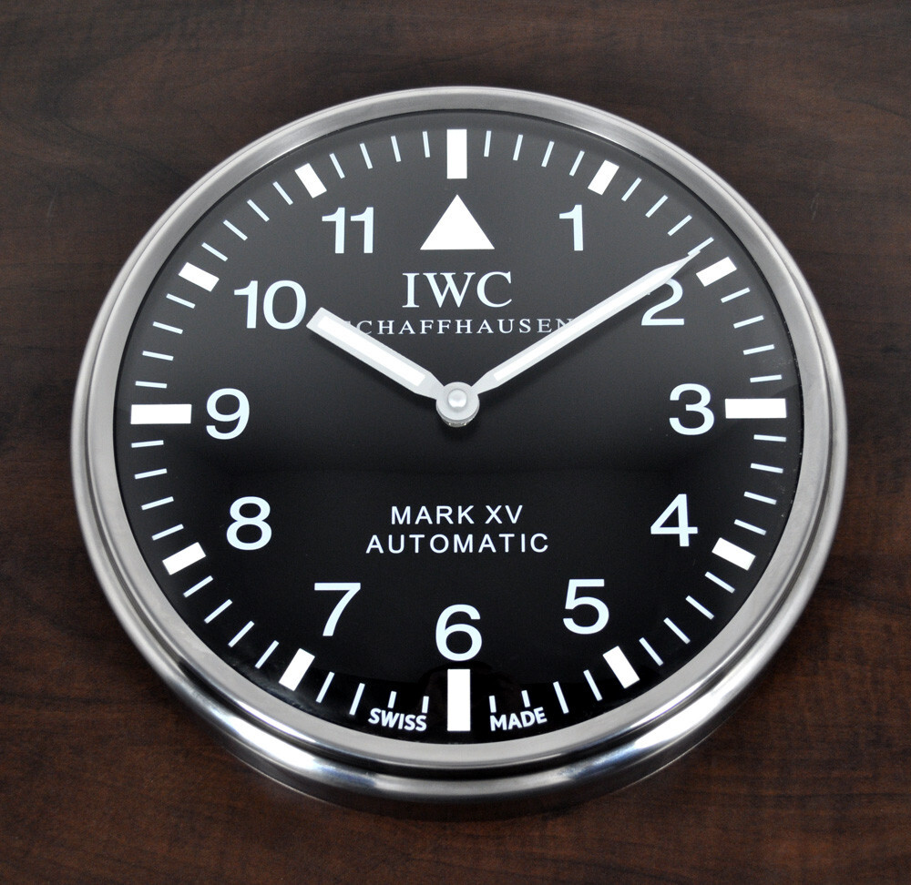 IWC SCHAFFHAUSSEN MARK XV HORLOGE MURALE CLOCK AUTOMATIC