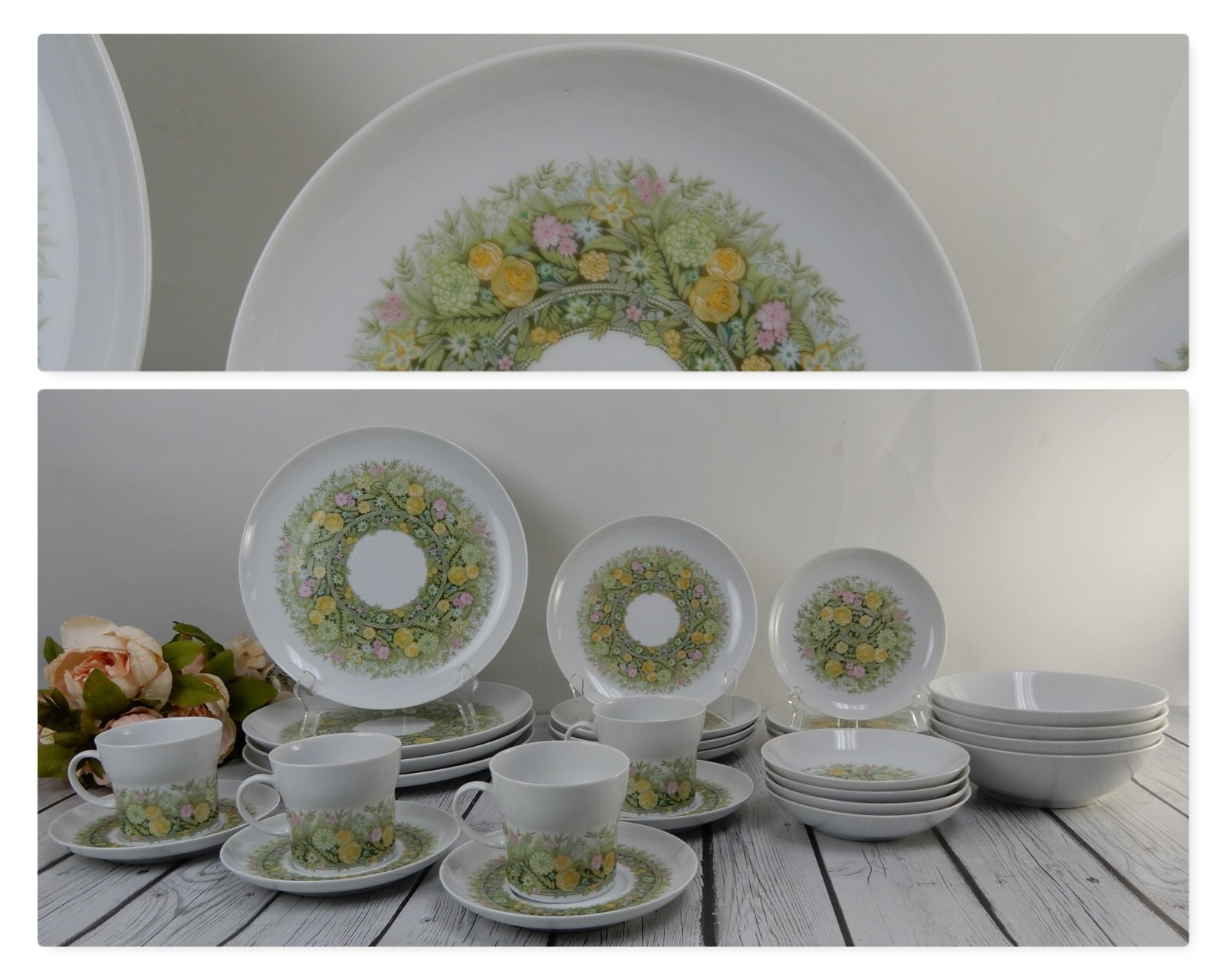 27 Pc 7-Piece 4 Place Setting Noritake Younger Image 