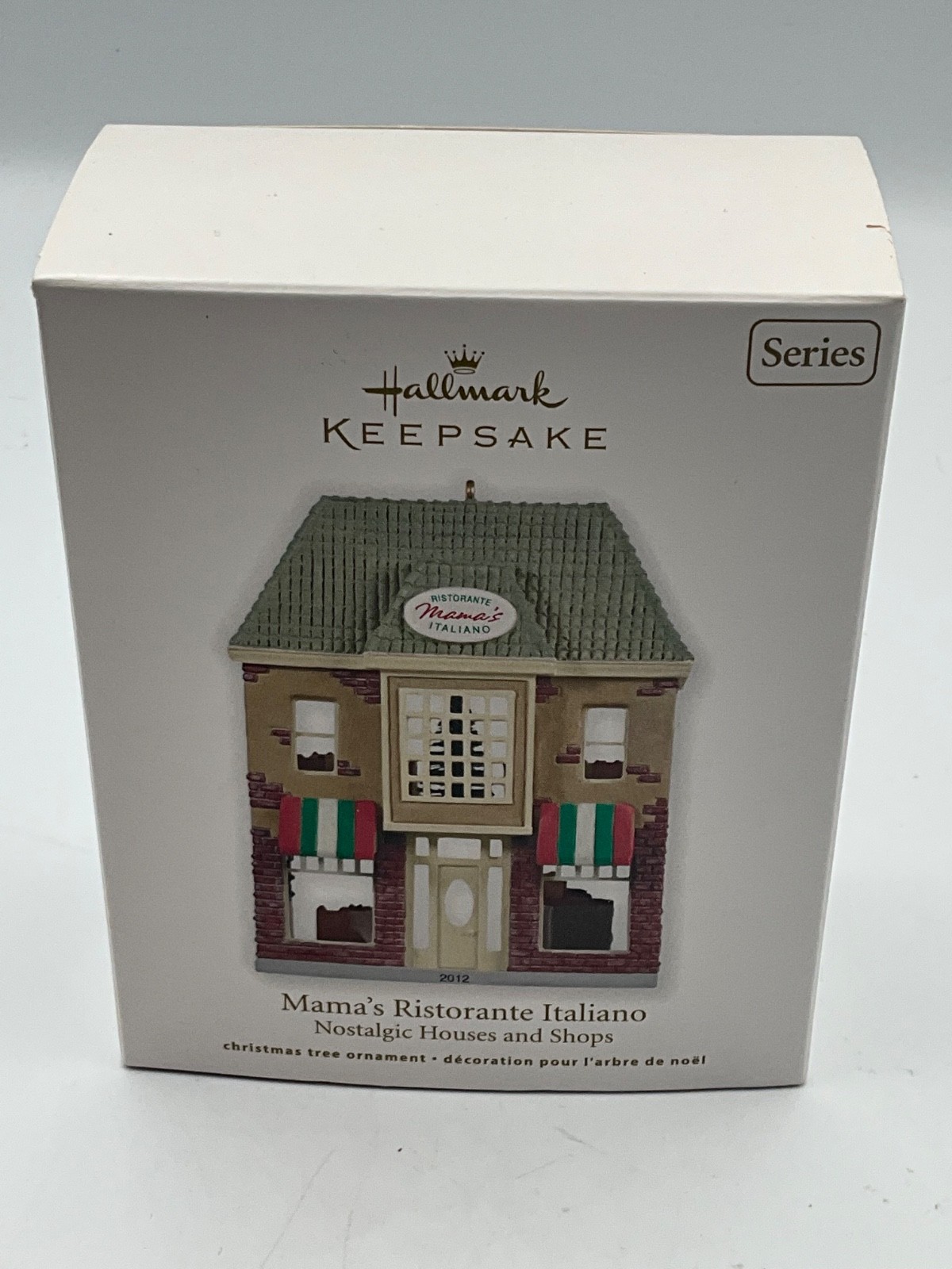 Hallmark Keepsake 2012 Mama\'s  Ristorante Italiano Ornament Nostalgic Houses NOS