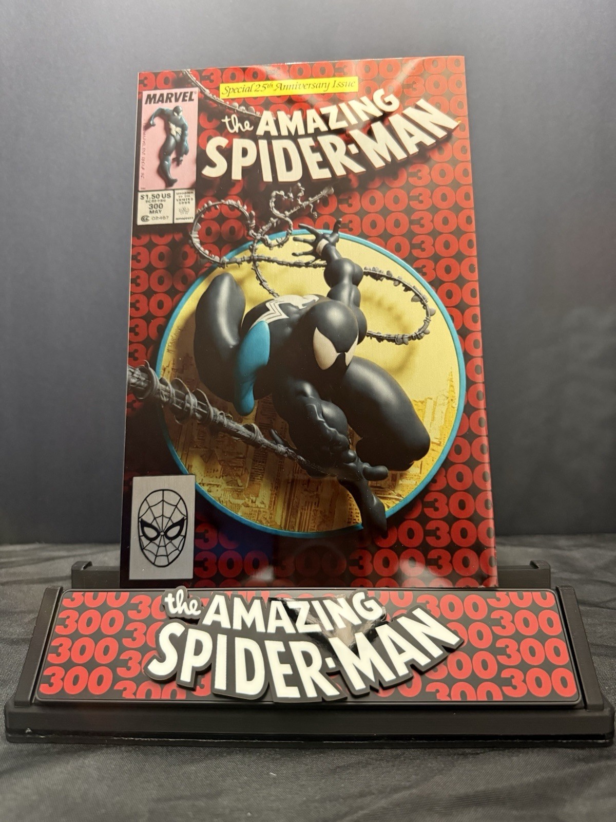 Amazing Spider-Man #300 METAL VARIANT  Incredible 1st App of Venom 1988