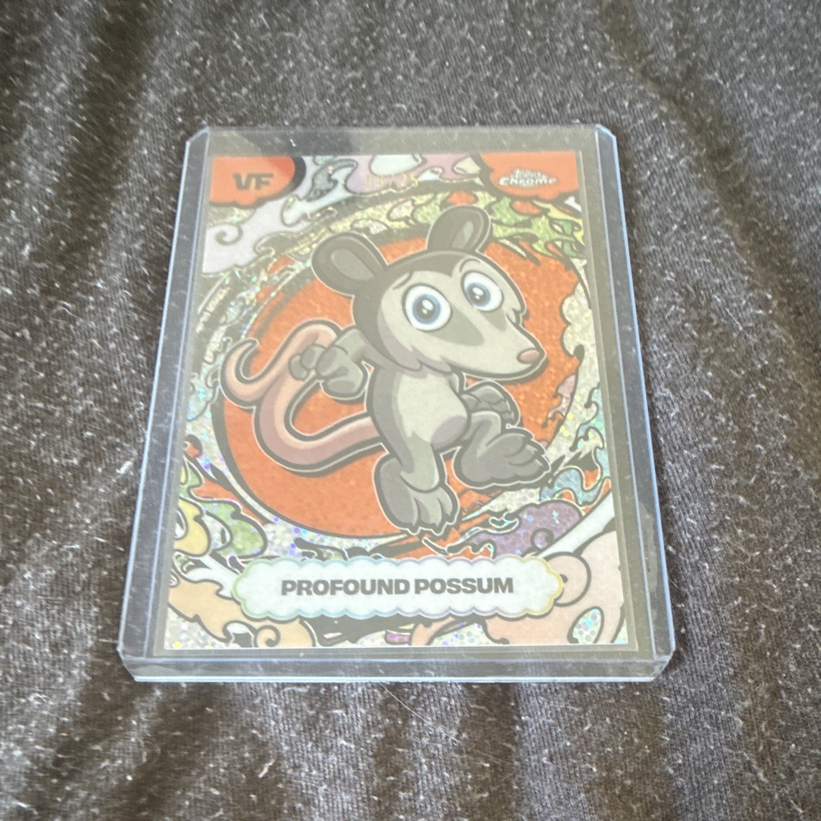 Veefriends Topps Chrome 2026 Orange Profound Possum 6/25