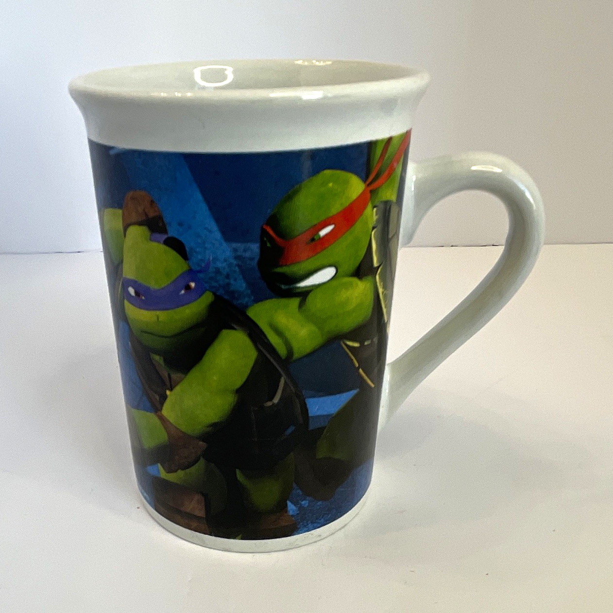 Vintage TMNT Teenage Mutant Ninja Turtles Ceramic Mug 2014 