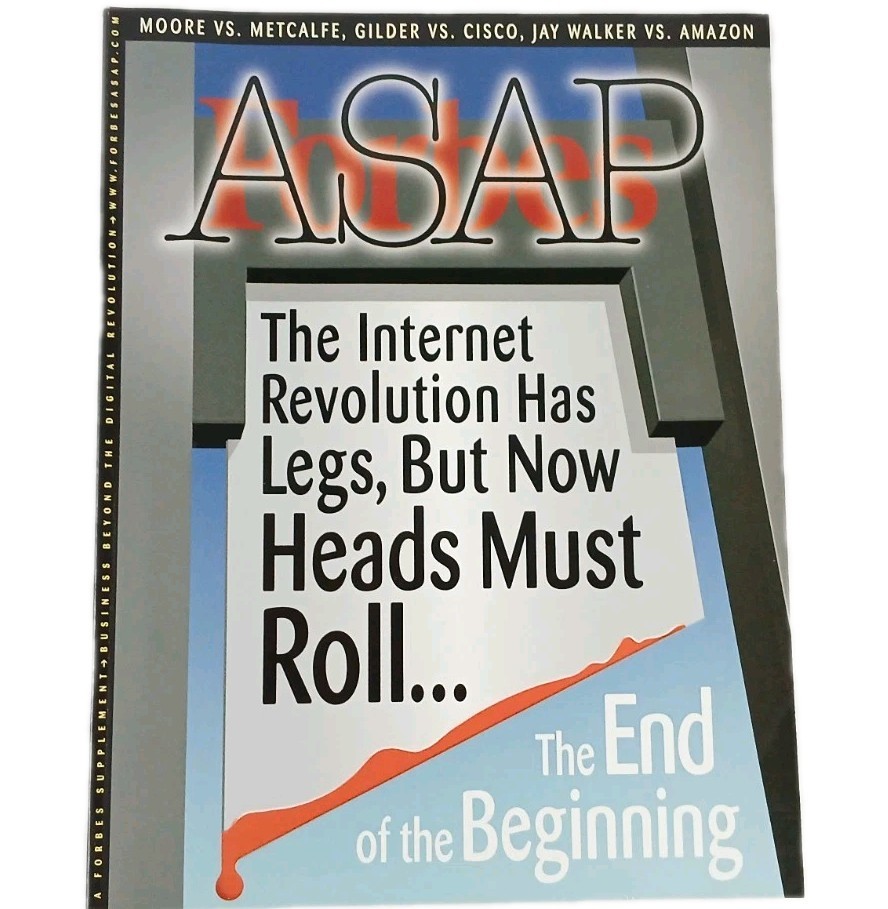 Vintage Forbes ASAP February 2000 Supplement Beyond the Digital Revolution