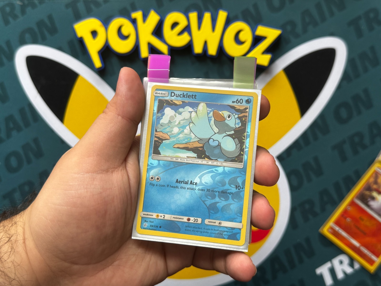 Ducklett - 59/236 - SM - Cosmic Eclipse - Reverse Holo - NM