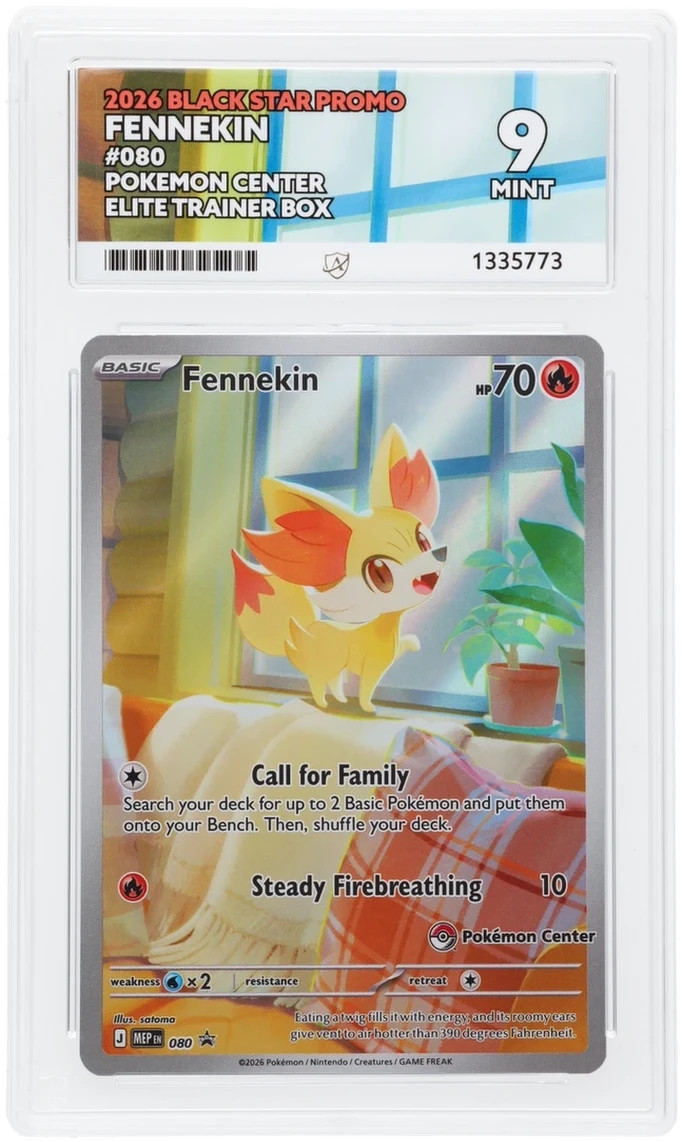 Fennekin 080 - Pokemon Center - Mega Evolution Promo - ACE 9