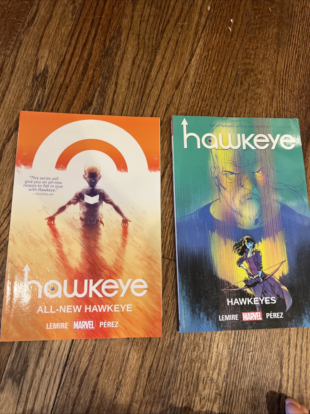 Hawkeye by Jeff Lemire TPB Set: All New Hawkeye, Hawkeyes (Marvel Paperback) Hawkeye by Jeff Lemire TPB Set: All New Hawkeye, Hawkeyes (Marvel Paperback)