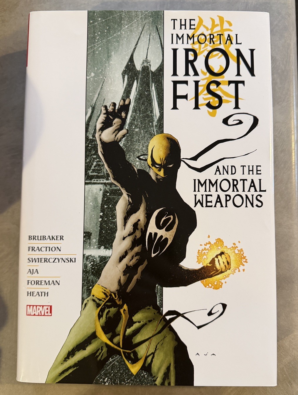 Immortal Iron Fist Immortal Weapons Omnibus HC Hardcover Used Marvel