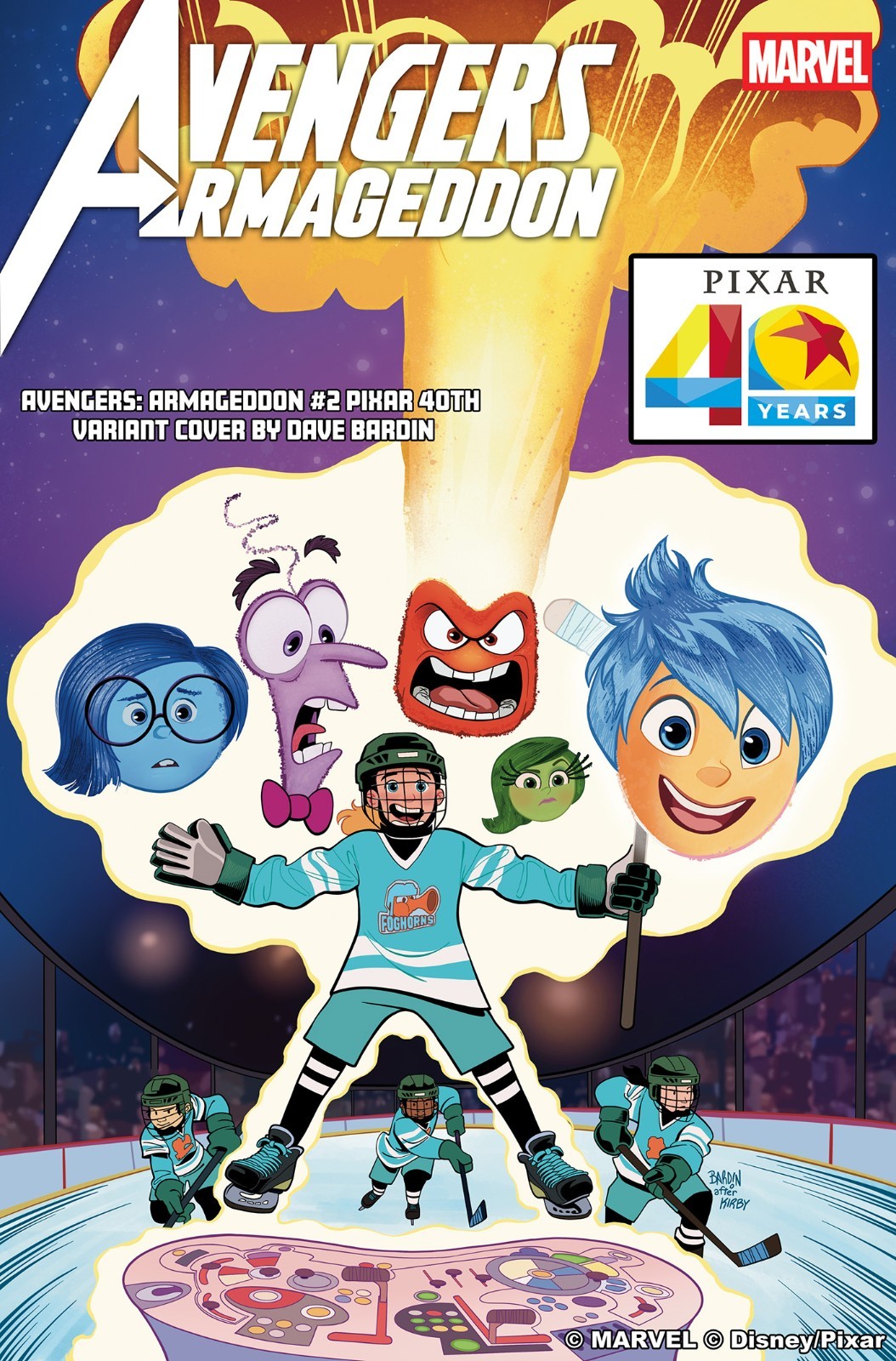 Marvel Pixar 40th Anniversary Variants (2026) Marvel Comics VARIANT SELECT