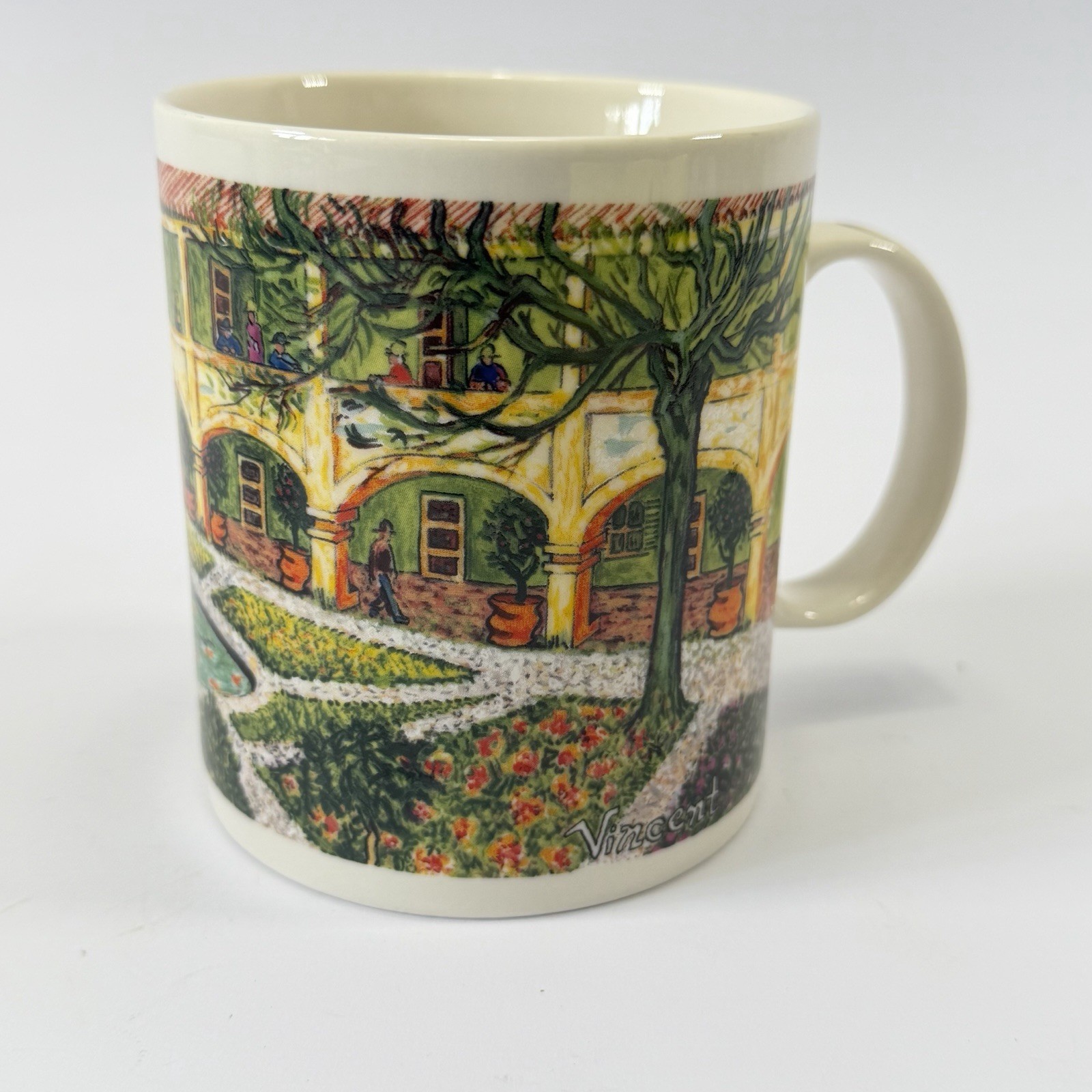 Chaleur Van Gogh Courtyard At Hospital Of Arles Masters Collection D.Burrows Mug