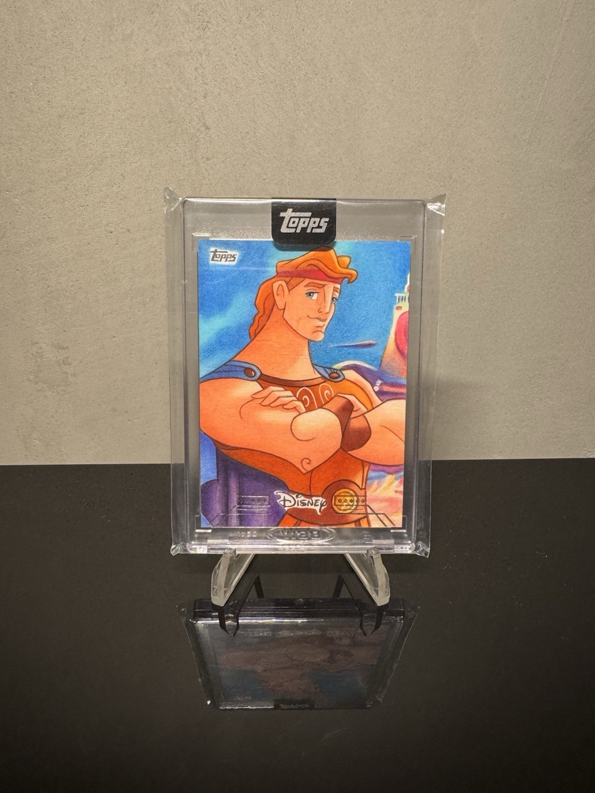 2025 Topps Disney Mint Hercules 1/1 Original Sketch Card Jamison Murdock RARE