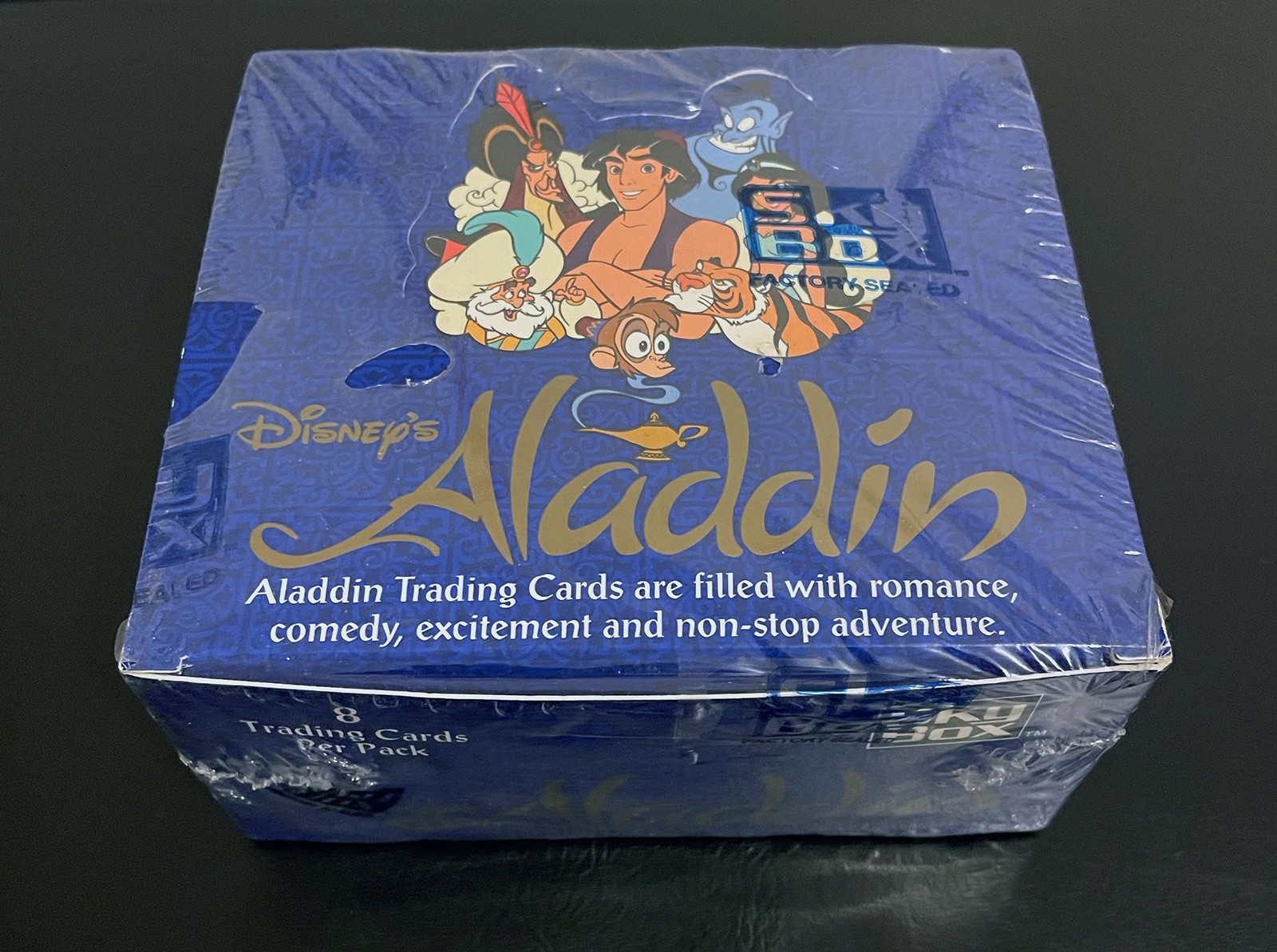 1993 SkyBox Disney\'s Aladdin Trading Card Factory Sealed Wax Box Unopened