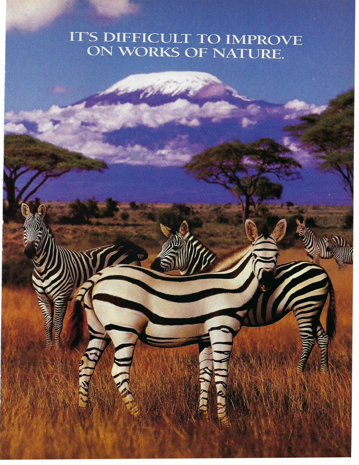 1997 Jeep Cherokee Difficult To Improve Nature Vintage Magazine Print Ad/Poster