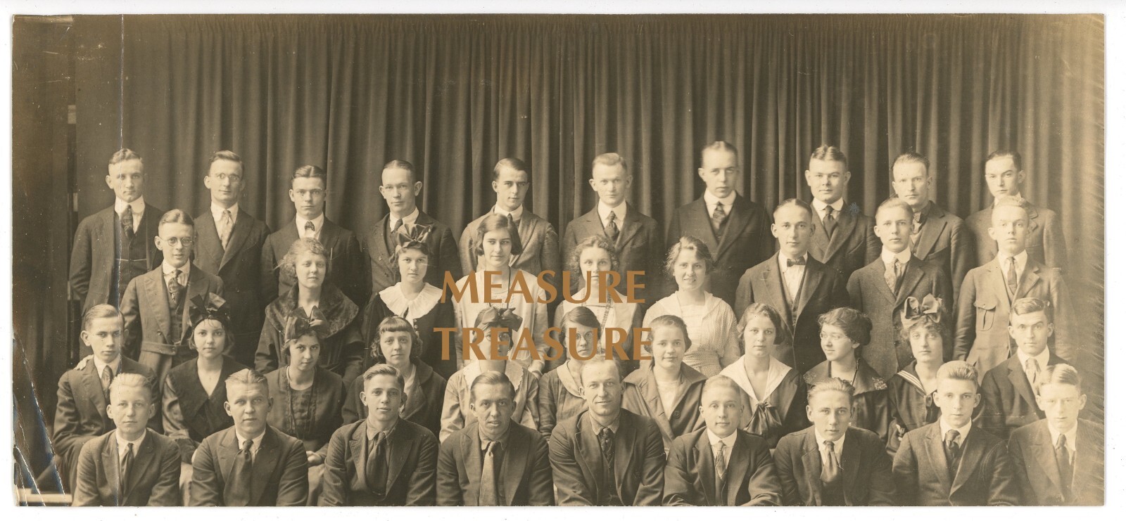 C.1920 PENN STATE COLLEGE UNIVERSITY - CENTRE COUNTY CLUB - GROUP PHOTO F12