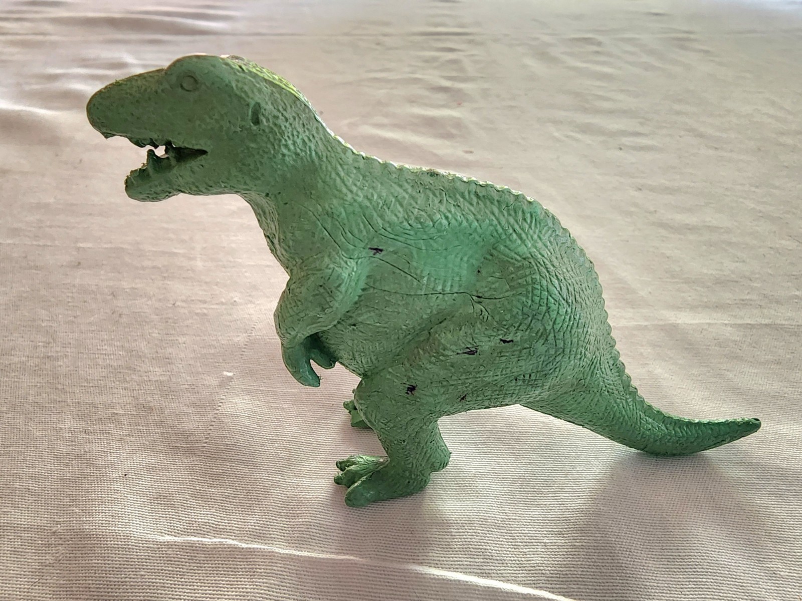 Vintage 1950s Marx Tyrannosaurus Rex T-Rex Pot Belly Plastic Dinosaur Figurine Vintage 1950s Marx Tyrannosaurus Rex T-Rex Pot Belly Plastic Dinosaur Figurine