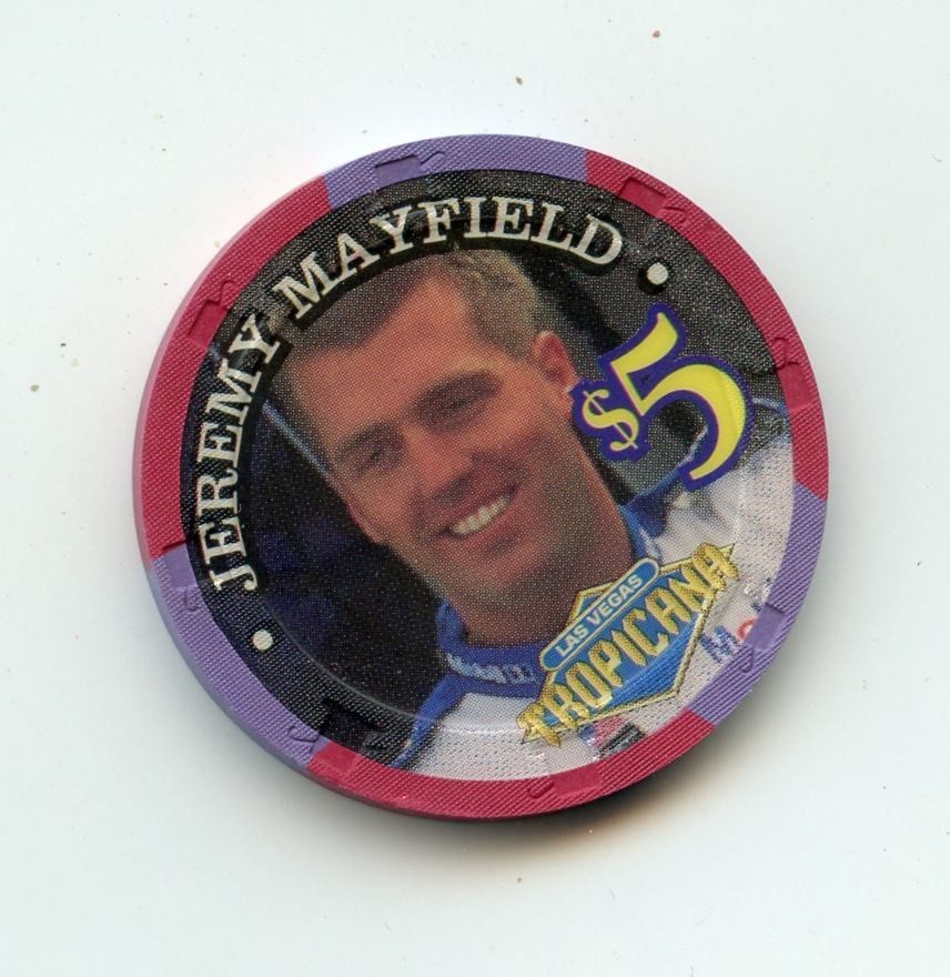 5.00 Chip from the Tropicana Casino Las Vegas Nevada Jeremy Mayfield