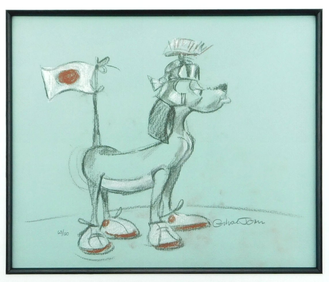 Marvin The Martian Dog K-9 Chuck Jones Art Signed Warner Bros. Limited Edition