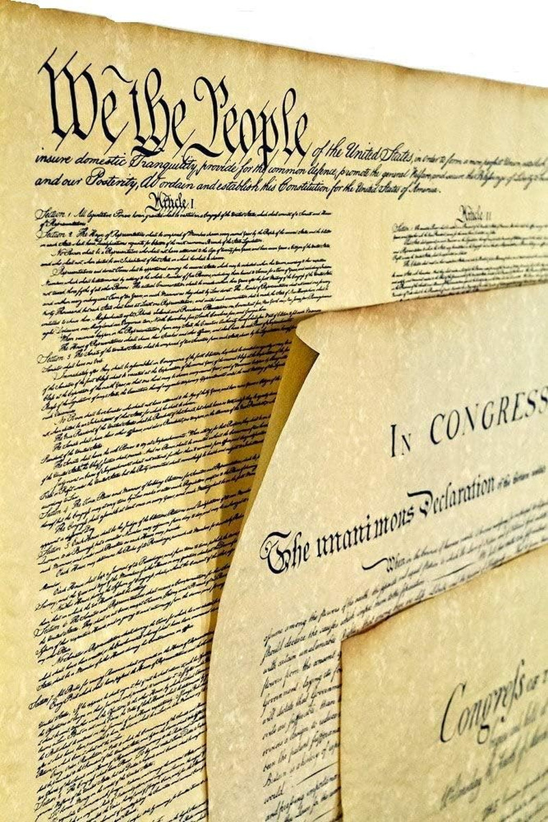 Three Documents of Freedom Constitution, Declaration of Independence