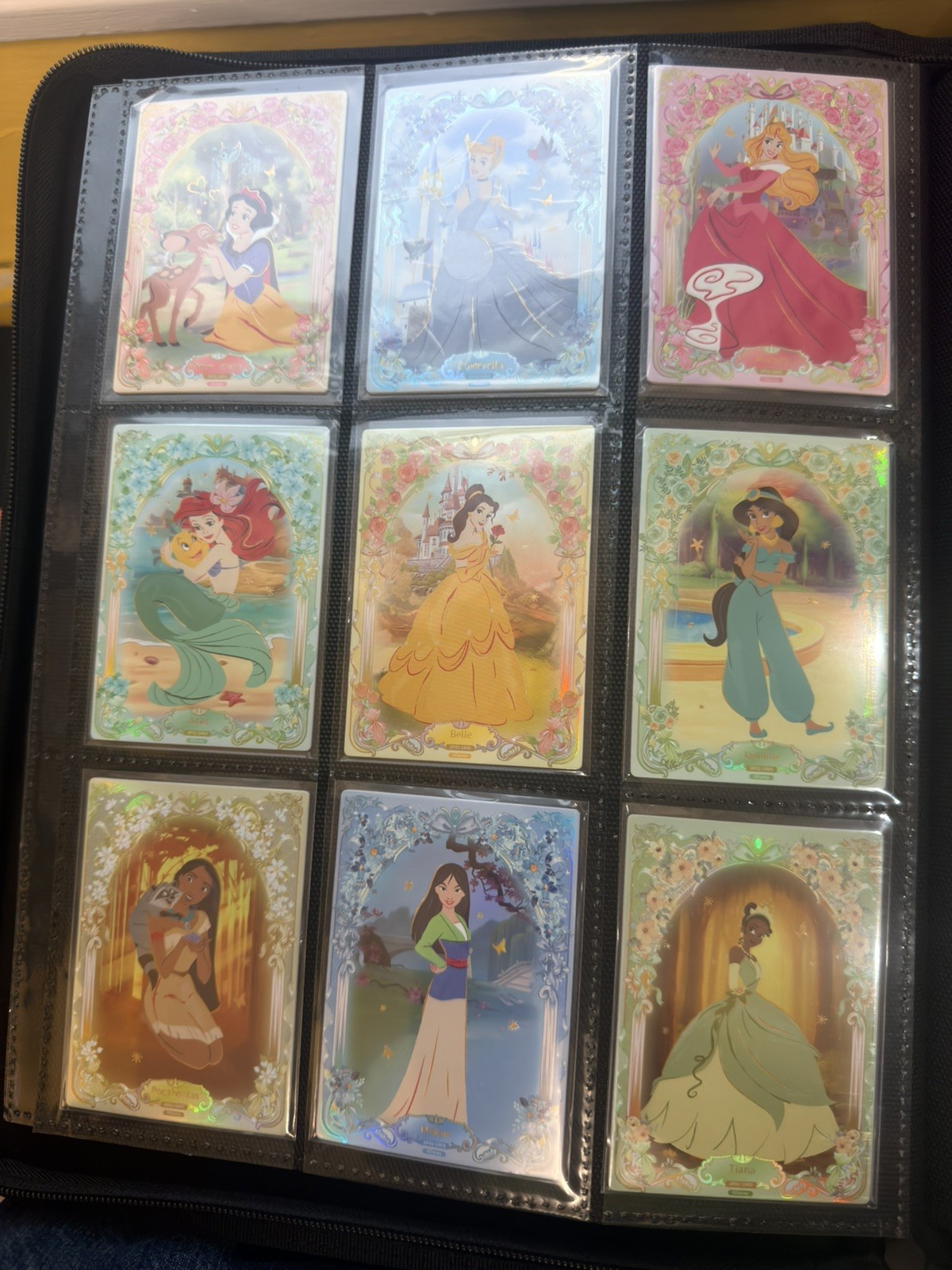 CardFun Disney Princess Diary Sticker Cards #DP02-GR01-11 Complete Set