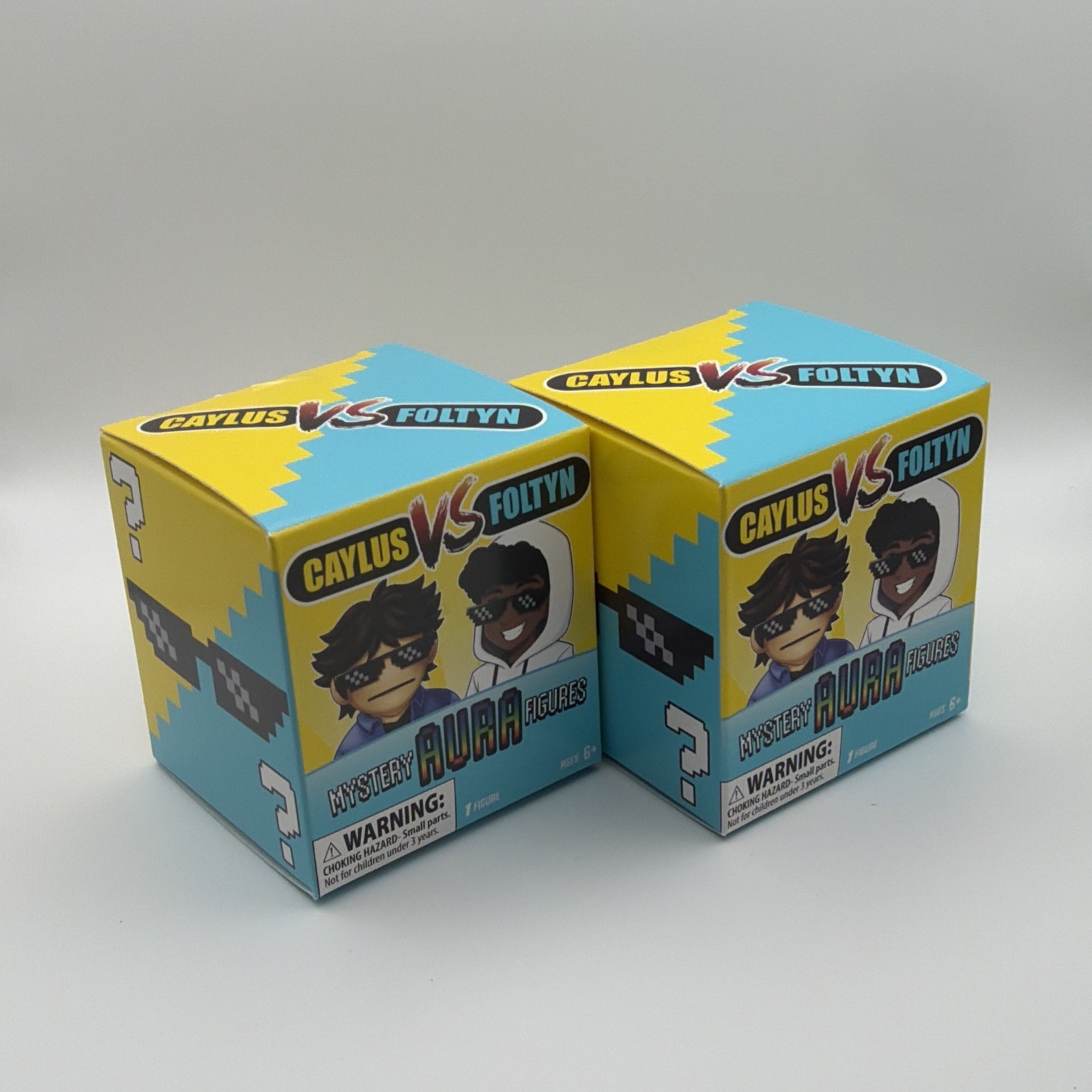 Caylus vs Foltyn Aura Figures Blind Box Mystery Figure Pack 2 - (3inch) Caylus vs Foltyn Aura Figures Blind Box Mystery Figure Pack 2 - (3inch)