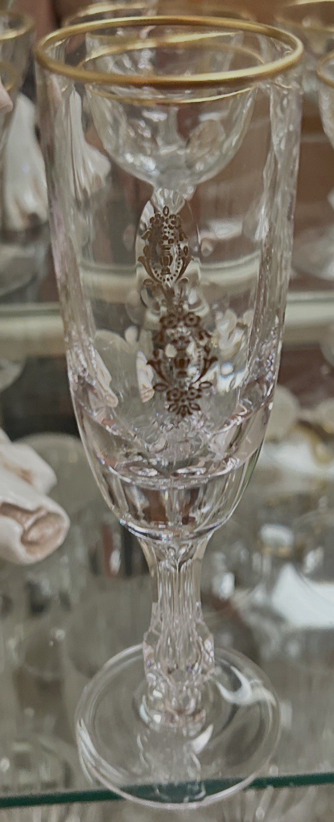 Tiffin-Franciscan Palais Versailles Champagne Flute 717702 Tiffin-Franciscan Palais Versailles Champagne Flute 717702