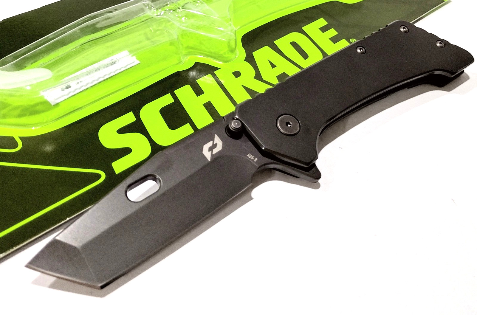 Schrade Gray GIRDER Heavy Duty TiNi Coated Tanto Blade Tactical Pocket Knife EDC