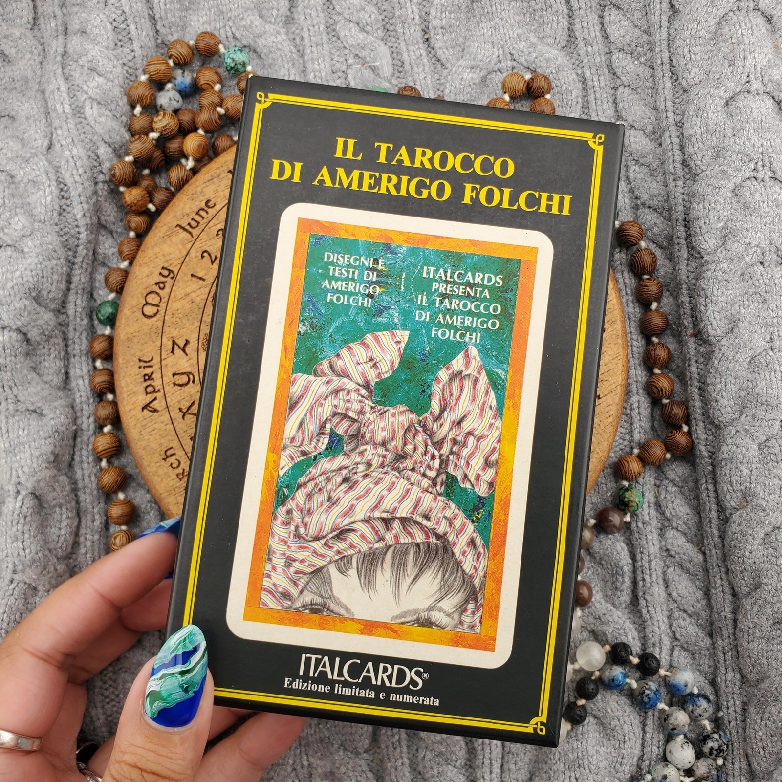 Il Tarocco Di Amerigo Folchi Cards 78 Card Complete Deck Vintage 1991