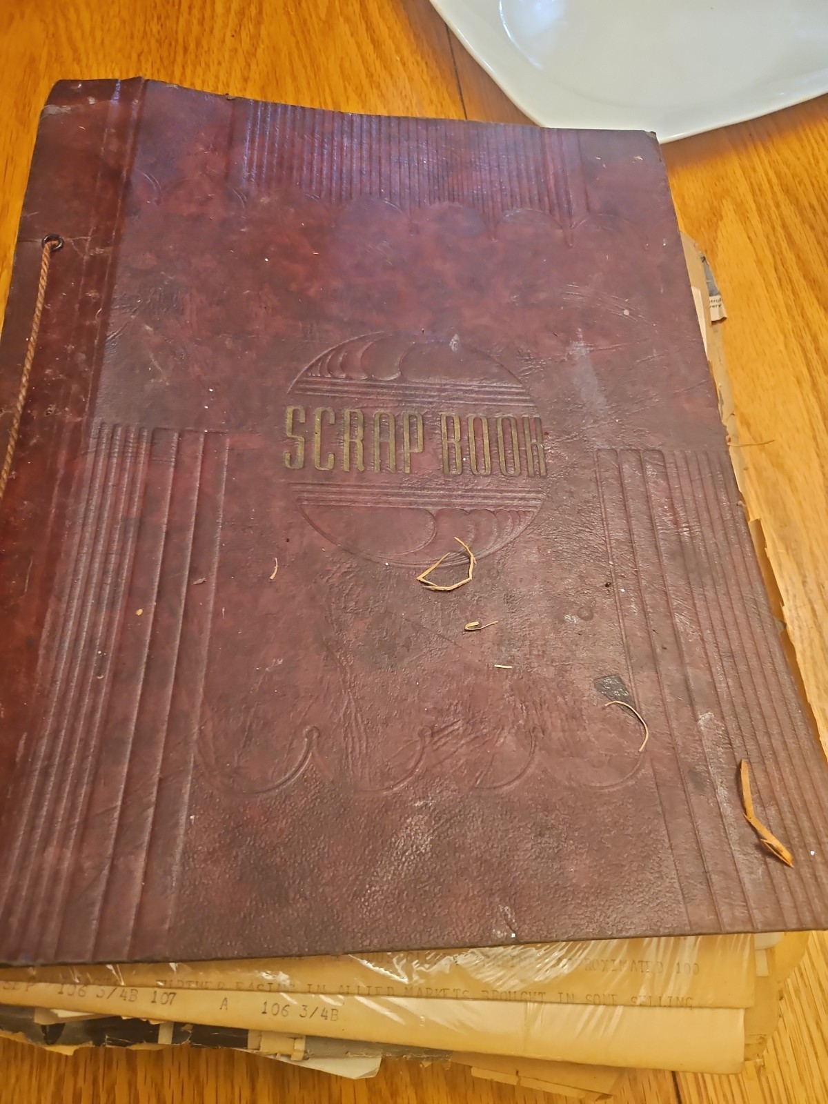 Huge WWII Aviation Scrapbook Archive Air Force Aces Aircraft Pilot Wings 1940s