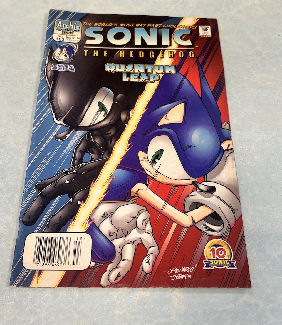 Sonic the Hedgehog #103 (ARCHIE COMICS Publications, Inc. January 2002)