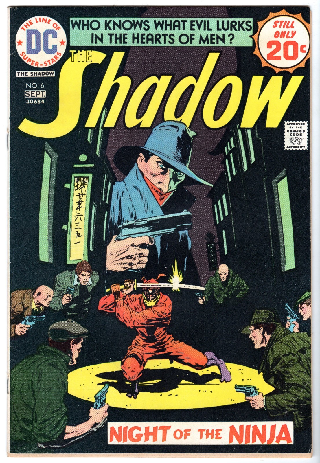 Shadow #6, Very Fine - Near Mint Condition