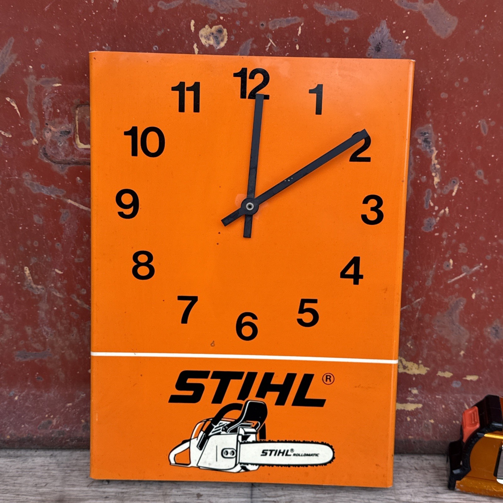 Vintage Stihl Chainsaw Sign Advertising Stihl Clock