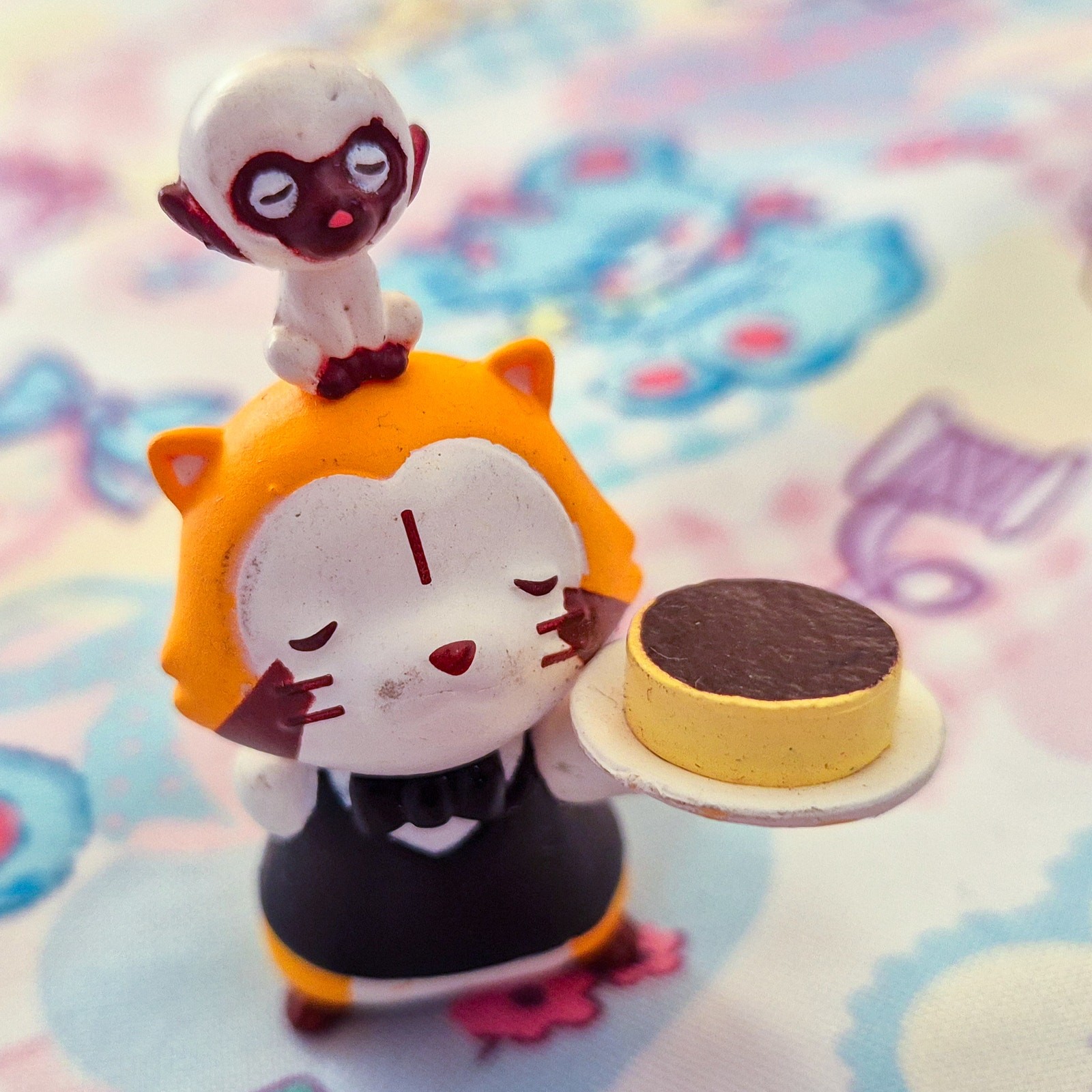 Takara Tomy Arts Rascal Raccoon Dessert Amedeo Figure Japan 2018