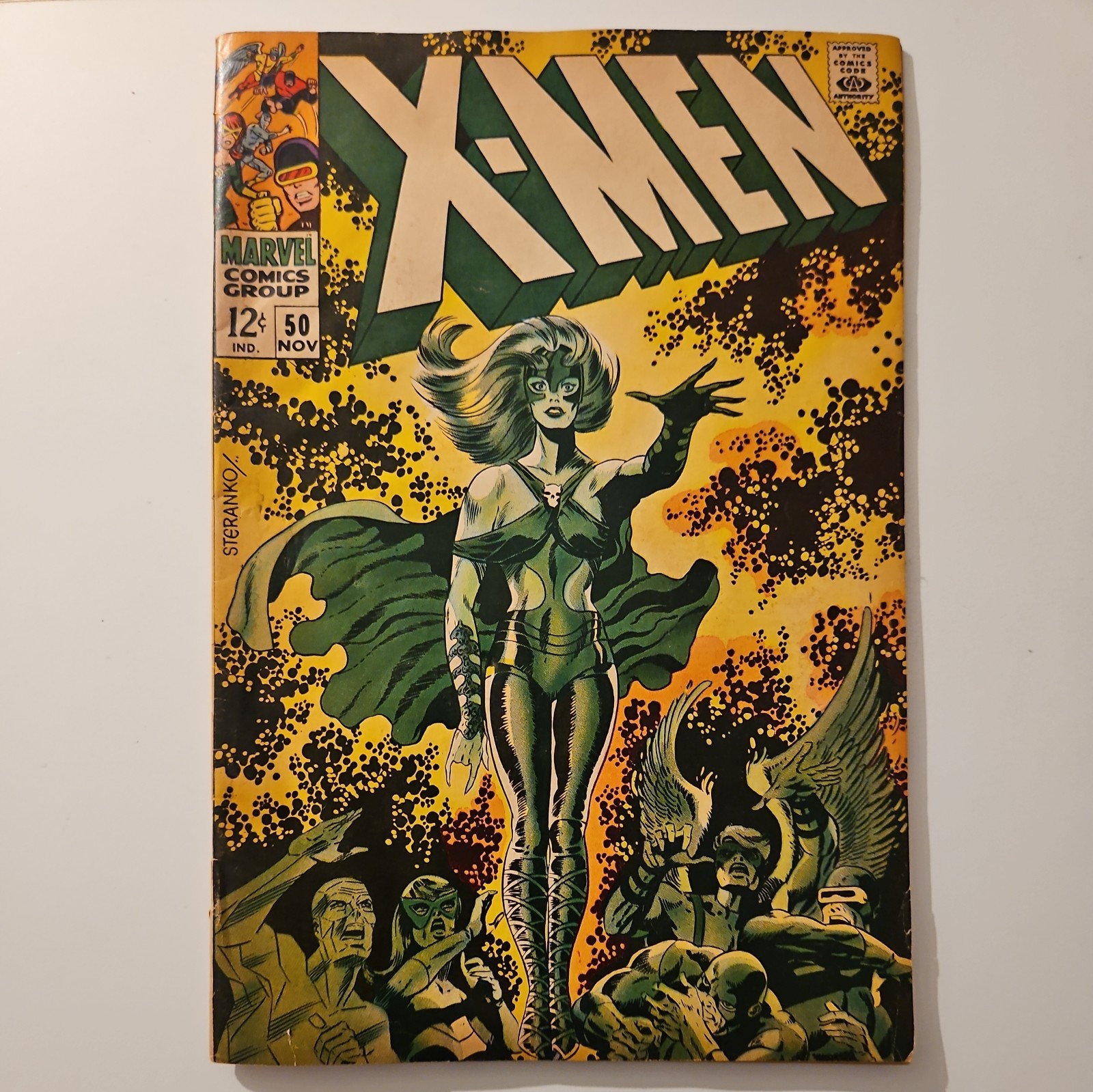 Classic Steranko, 2nd Polaris X-Men #50 comic