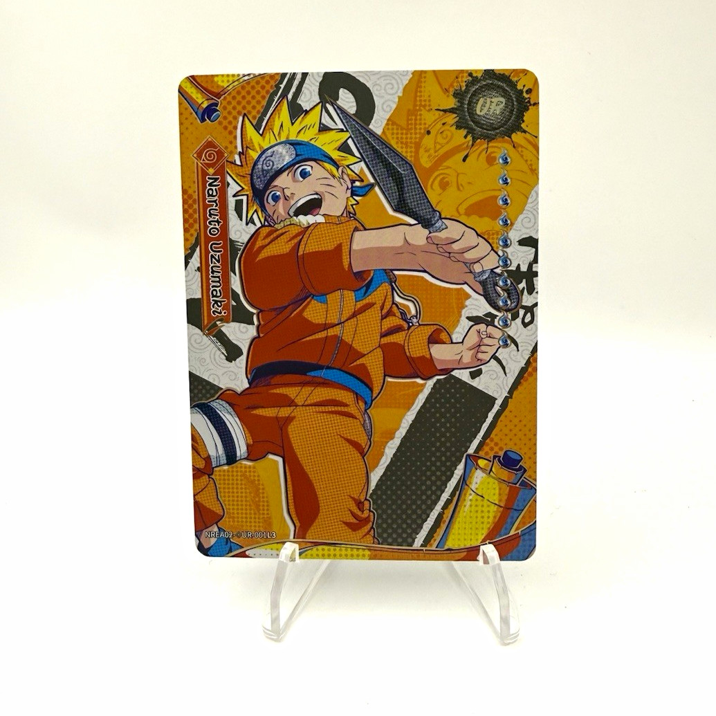 KAYOU Naruto Kayou Naruto Hologram Non-Sport Trading Card NR-A02 Naruto Uzumaki