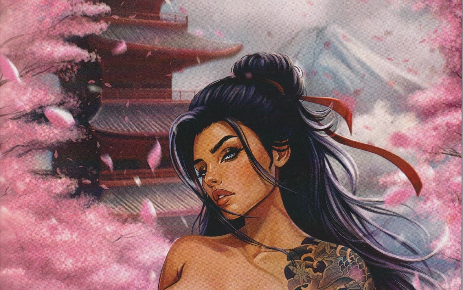 Soto Studios Psylocke Cosplay Karych Full Virgin Variant NM+