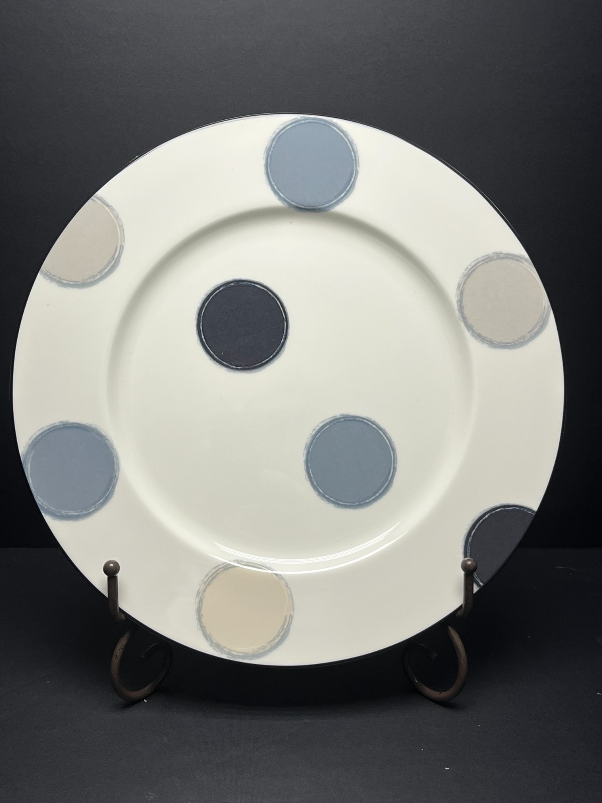 Stunning JAVA GRAPHITE by Noritake Bone China Dinner Plate 11\