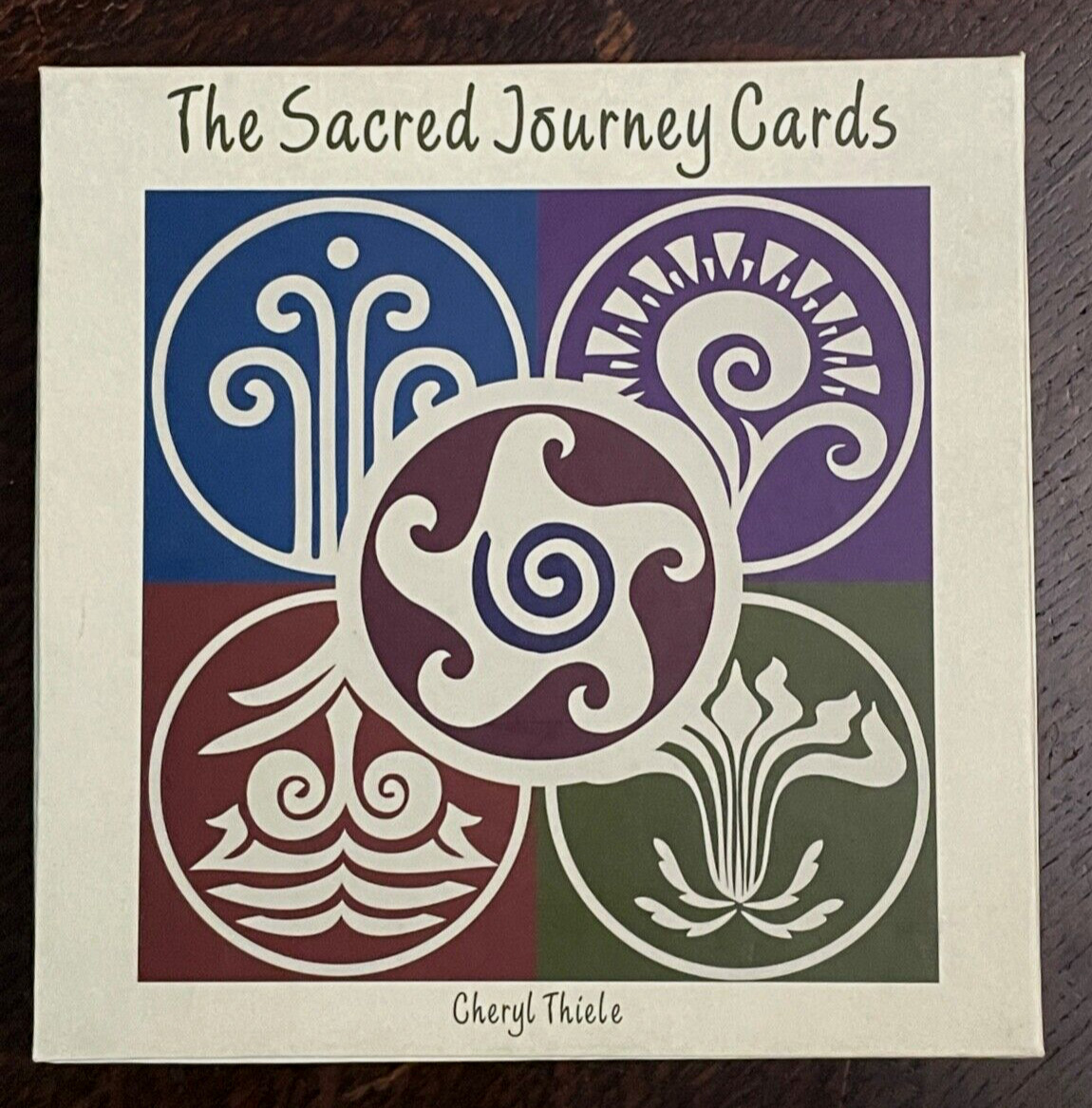 SACRED JOURNEY CARDS - Cheryl Thiele, 1st  2007 - ART DIVINATION FORTUNETELLING